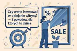 Czy warto inwestować w oklejanie witryny? – 5 powodów, dla których to działa